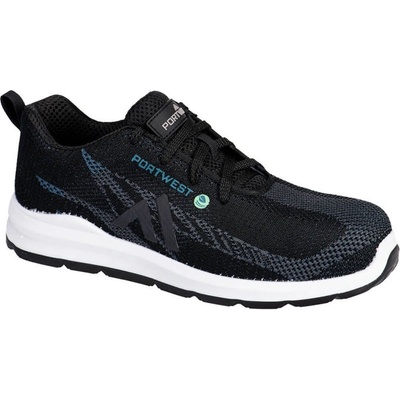 PORTWEST FC06 Eco Fly Composite S1P SR FO polobotka Černá/modrá