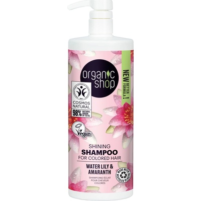 Organic Shop Shining Shampoo Water Lily & Amaranth 1 l