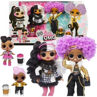 MGA L.O.L. Surprise! O.M.G. Winter Disco OMG Dollie & 24K DJ