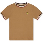 Lyle and Scott Тениска Lyle and Scott Kids Rib T-Shirt - Tigers Eye - sportihobi - 64,52 лв