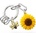 Metalmorphose Ключодържател Metalmorphose, Sunflower (MTM388-01)