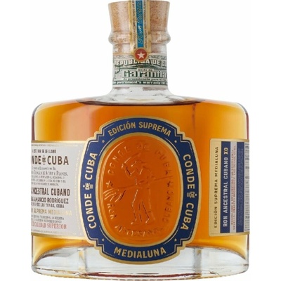Conde de Cuba Medialuna 40% 0,7 l (holá láhev)