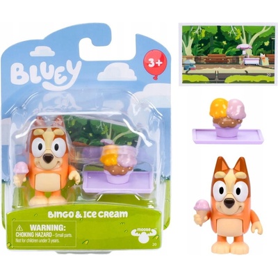 Bluey s doplnkami Bingo a zmrzlina