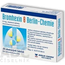 Bromhexin 8 Berlin-Chemie tbl.obd.25 x 8 mg