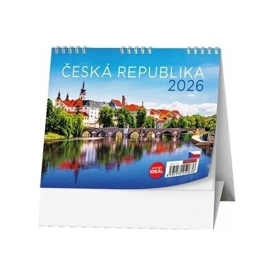 Stolní kalendář Česká republika 2026
