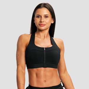 GymBeam Дамски спортен сутиен за бягане Pulse X Black M