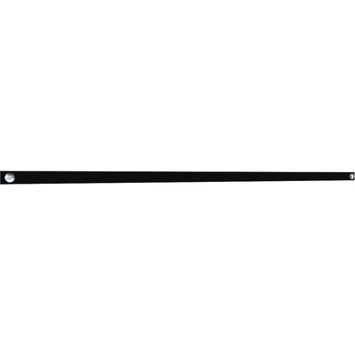 Biedrax Zábrana pre skrutkovaný regál 130 cm čierna