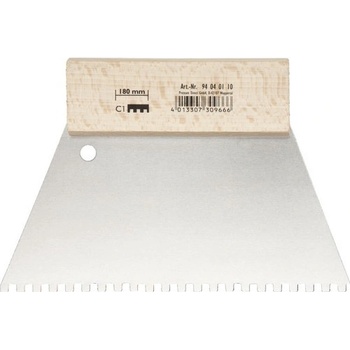 Ciret Špachtľa ozubená 180mm C1 94040110