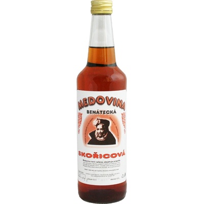 Benátecká Medovina Skořicová 13% 0,5 l