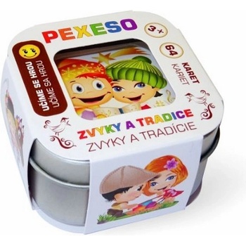 Teddies Pexeso zvyky a tradice voděodolné 64