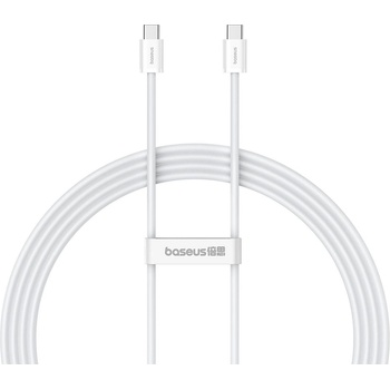 Baseus Кабел за данни Baseus Superior 2, Type-C - Type-C, 30W, PD, 2.0m, Бял - 40423 (40423)