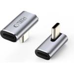Tech-Protect Адаптер с USB-C от Tech Protect Ultraboost AA03 - Сив (5906302367986)
