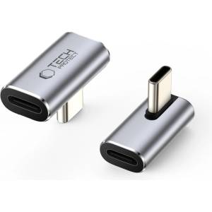 Tech-Protect Адаптер с USB-C от Tech Protect Ultraboost AA03 - Сив (5906302367986)