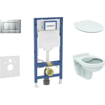 Geberit Duofix s tlačidlom Sigma30 SANI11CD2106
