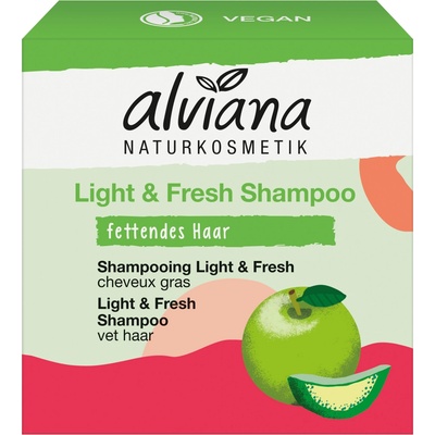Alviana naturkosmetik šampón Light & Fresh 60 g