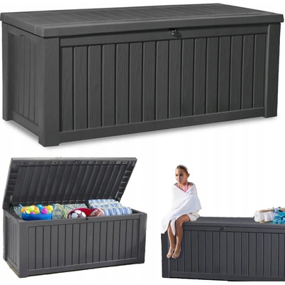 Keter Rockwood box 570L grafit – Zbozi.Blesk.cz