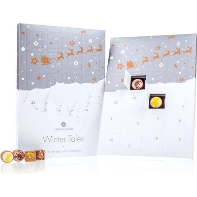 Chocolissimo - Adventný kalendár Winter Tales - malý 288 g