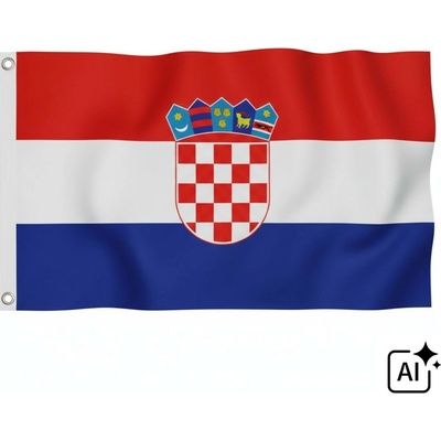 Vlajka Chorvatsko 150 x 90 cm