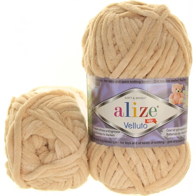 Alize Velluto 310 světle béžová
