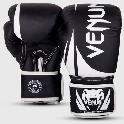 VENUM ДЕТСКИ БОКСОВИ РЪКАВИЦИ VENUM CHALLENGER 2.0 BLACK/WHITE - 4 oz