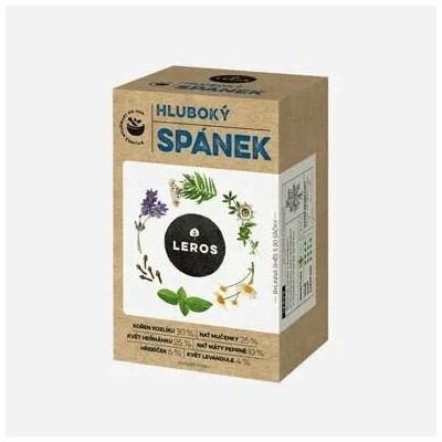Leros Čaj Hluboký spánek 6 x 20 sáčků