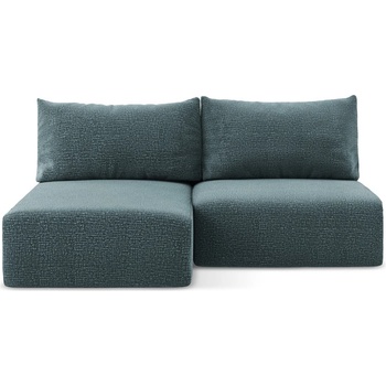 makamii Тюркоазен разтегателен ъглов диван с място за съхранение (ляв ъгъл) Kalena - Makamii (KALENA_LCOF_38_P1_C7)