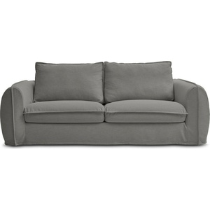 Bobochic Тъмносив диван за ежедневно спане/сгъваем 236 cm Archimede - Bobochic Paris (WT-SARI-3.5R-W_P1218)