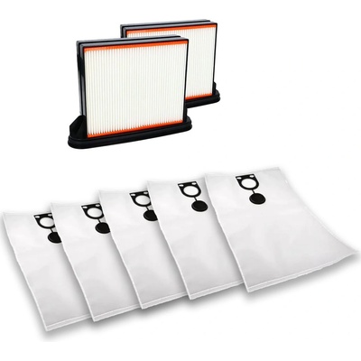 Mobilly комплект резервни торбички и филтри за BOSCH GAS 25, 5+2 бр (set bosch gas25 5+2 pc)