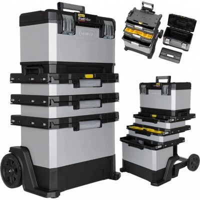 Stanley FatMax 1-95-622 kovoplastový pojízdný montážní box – Sleviste.cz