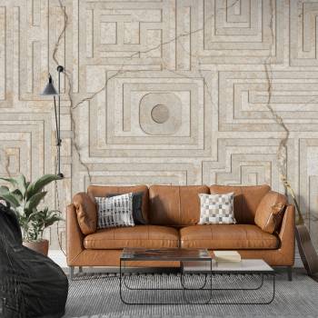 Art Gift Decor Фототапет - Бежов лабиринт