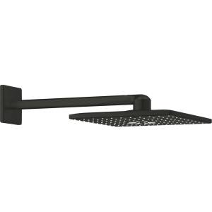 GROHE Rainshower SmartActive Cube - Горен душ, 31x31 см, 2 струи, черен мат 264792430 (264792430)