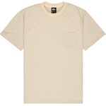 Quiksilver Мъжка тениска Quiksilver Lopaz Striped S/S Pocket T-shirt - Snow White Lopaz Stripes - размер XL (216-8985-0515)