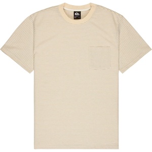 Quiksilver Мъжка тениска Quiksilver Lopaz Striped S/S Pocket T-shirt - Snow White Lopaz Stripes - размер XL (216-8985-0515)