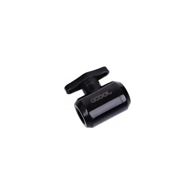 Alphacool Сферичен кран Alphacool, Вътрешна резба G1/4, Черен мат (AC-68145)