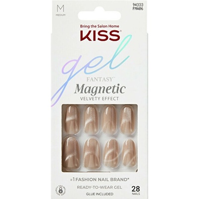 Kiss My Face Gél Fantasy Magnetic Drama Nails 28 ks