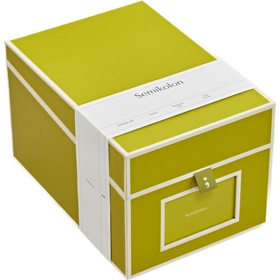 Semikolon Die Kante кутия за снимки и CD, матча зелен (370080)