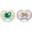Philips Залъгалки Philips Avent - Ultra Air, 0-6 м, с кутийка, 2 броя, син леопард/зелена гъсеница (SCF087/02)