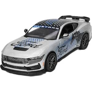 Kinsmart Метална количка Kinsmart Livery Edition - 2024 Ford Mustang Dark Horse, 1: 38, сива (53140)