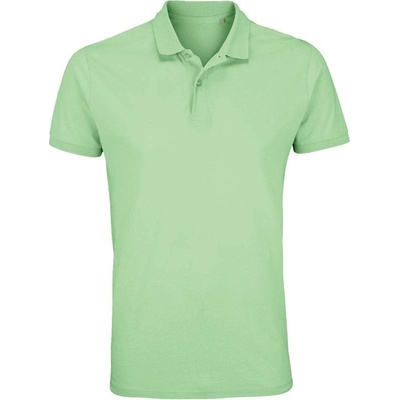 Sol's Planet Men pánske polo z bio bavlny zelené frozen