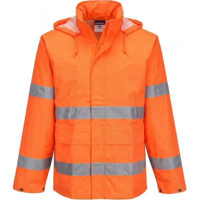 Portwest Bunda ES440 ES1 Essential Hi-Vis Rain reflexní Oranžová
