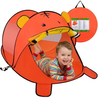 Kruzzel 27666 Dětský plážový stan 180 × 95 × 82 cm, medvídek 5900779964402