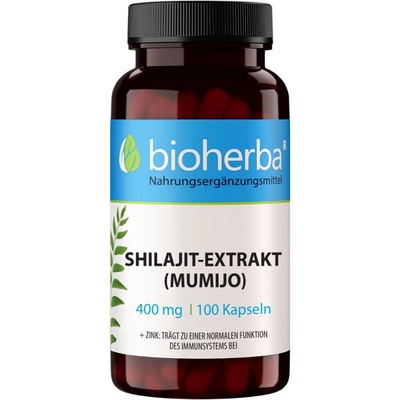 Bioherba Mumio Shilajit extrakt 400 mg 100 kapsúl
