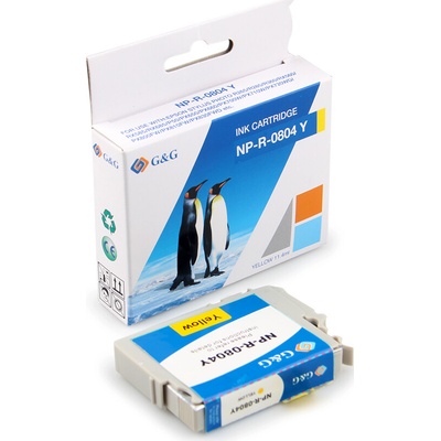 Compatible Глава за EPSON STYLUS PHOTO R 265/360/RX 560/585/685/P 50/PX 650/660/700/710/720/800/810 - Yellow - T0804Y - G&G (Compatible-C13T08044011)