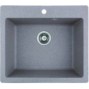 Image 1 of Inter Ceramic Кухненска мивка 8304, Inter Ceramic, гранит, едно корито, със сифон, 50x22.5х57см (8304 SAND CENTRAL HOLE)