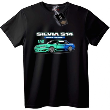 NOONEBRAND Тениска Silvia S14 - M, Black