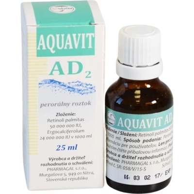 AquaVIT AD2 sol 25 ml