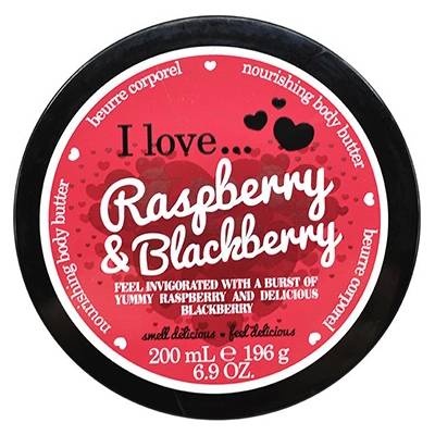 I Love Raspberry & Blueberry масло за тяло за жени 200 мл