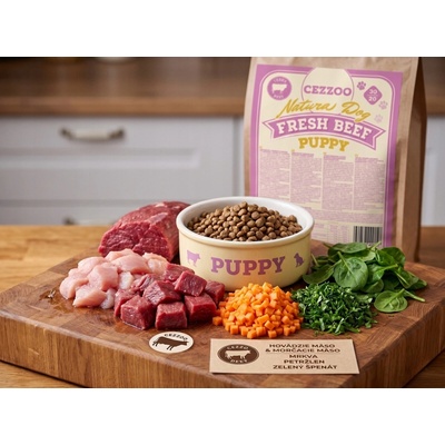 Cezzoo Natura Dog Fresh Beef Puppy 10 kg