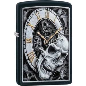 Zippo Запалка Zippo, Skull Clock Design (29854)