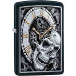 Zippo Запалка Zippo, Skull Clock Design (29854)